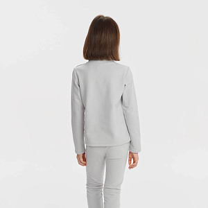 Фуфайка с рукавами Leokid "Ova oyster gray"